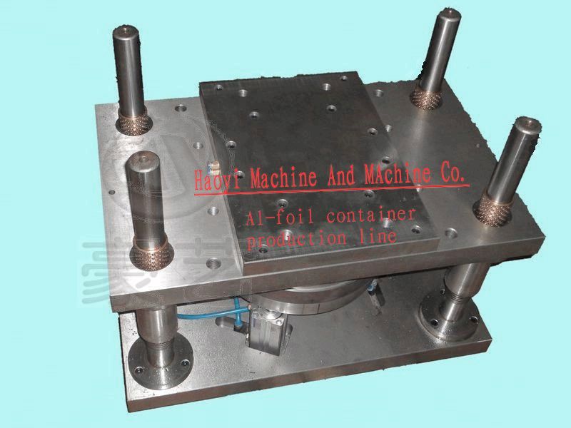 Aluminum foil container mould