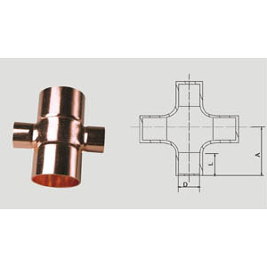 Cross Pipe Fitting