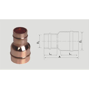 Solder Ring Reducing Coupling