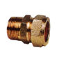 Brass Nipple Male Fitting