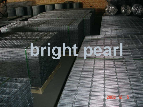 welded mesh panels = galfan wire mesh