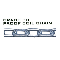 Grade 30 Proof Coil Steel Chain