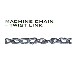 Welded Twist Chain, Machine Chain