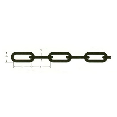 Din 763 Link Chain, Commercial Chain