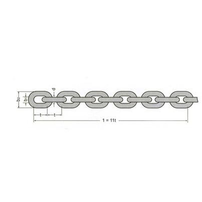 DIN 766 Short Link Chain