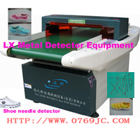 Shoe needle detector