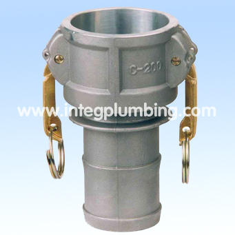 Aluminum camlock coupling