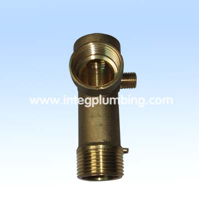 Brass 5 Way Long Connector