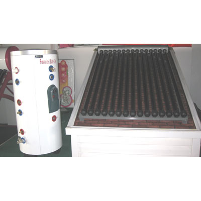 Split Pressurized Heat Pipe Solar Water Heater