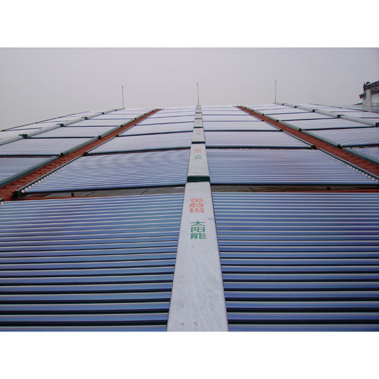 Solar water heating collector