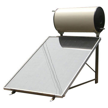 Solar water heating collector