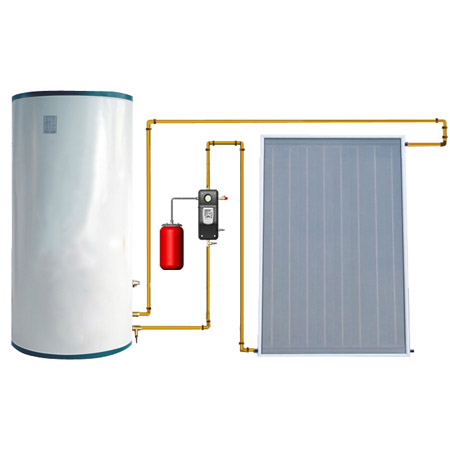 Split Flat Panel Solar Water Heater