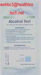 Alcohol test