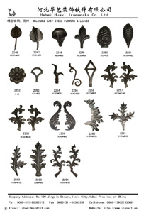 offer wrought iron cast steel spears and finials