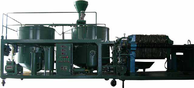 Waste Engine Oil Recycling plant