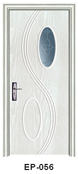 PVC interior door