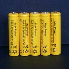 Ni-Cd Rechargeable Battery