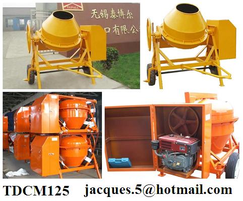 Mini concrete mixer TDCM125-6D