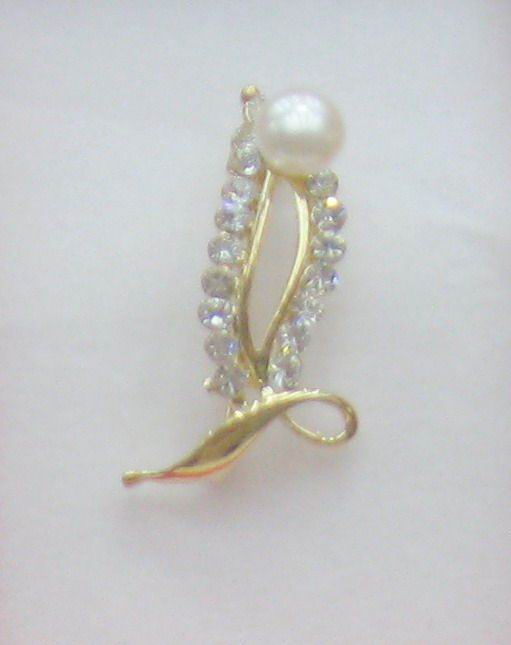 pearl brooch