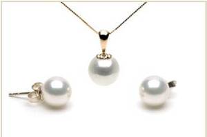 pearl jewelry set 