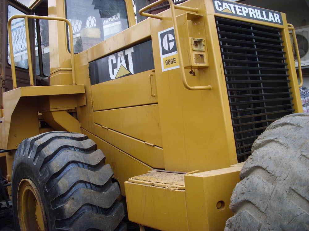 966E (used caterpillar wheel loader)