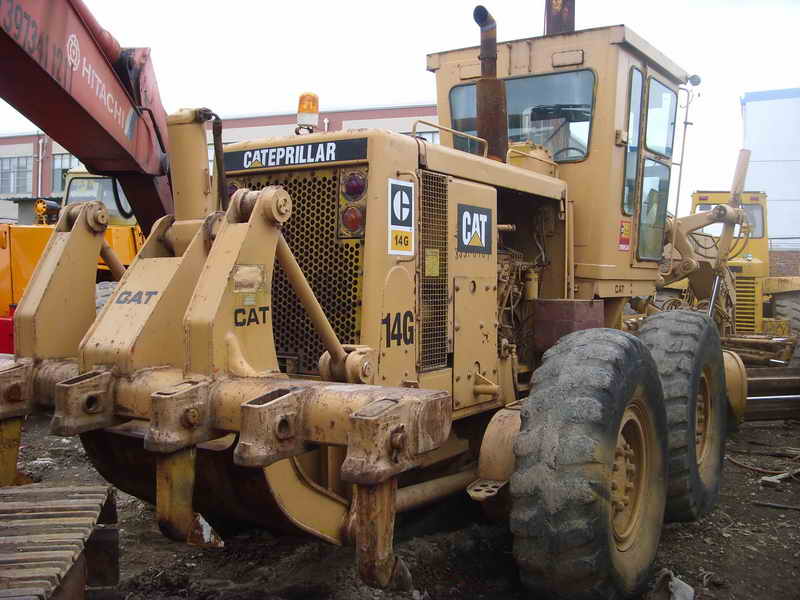 14G (used caterpillar grader)