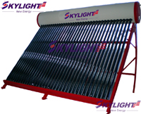 compact pressurized solar water heater 