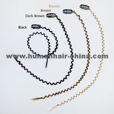 stylish clip on hair extension