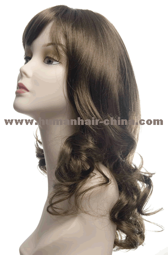 Lace front wig