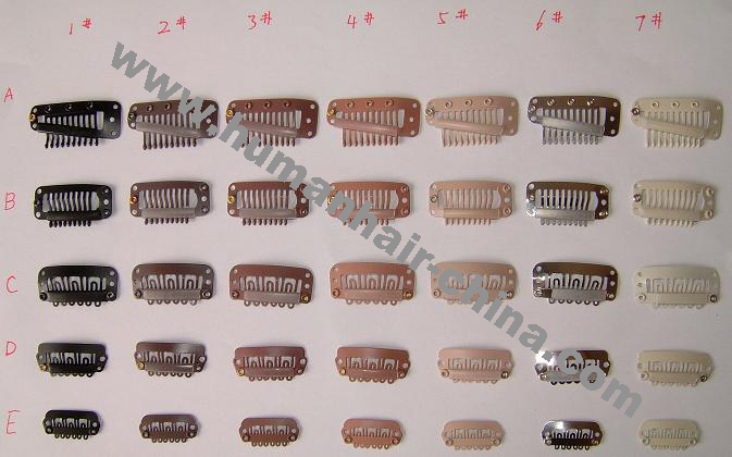 hair extension clips