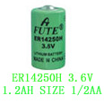 fute 3.6v 1/2AA lithium batteries ER14250 ER14252