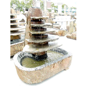 stone fountain