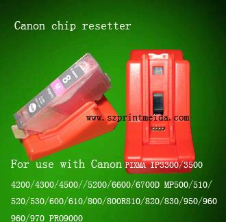 Canon chip resetter