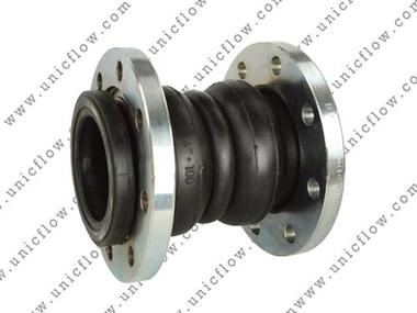 twin sphere rubber expansion joint