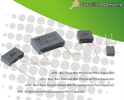 jb JFV - X2 Metallized Polypropylene Film Capacitor