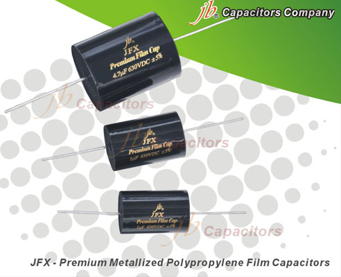 JFX-Metallized Polypropylene Film Capacitors-Axial