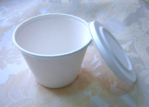 Environmental Tableware 900ml Paper Cup with Cap