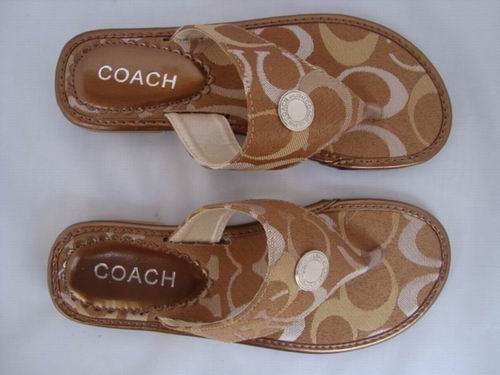 lowest sell coach sandals of high quality