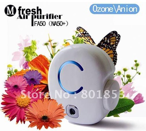 Ozone air cleaner with adjustable output for 15m2 