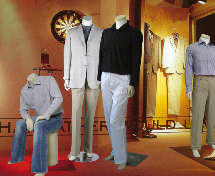 headless male mannequins