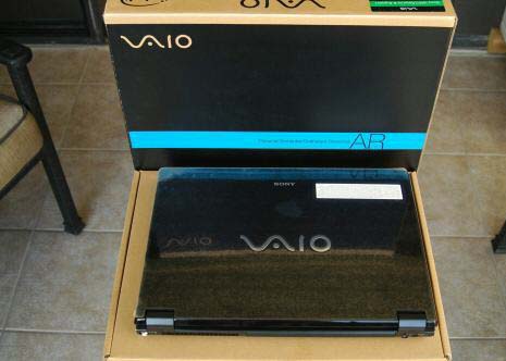 SONY VAIO VGN-AR290G with BLU-RAY TECHNOLOGY