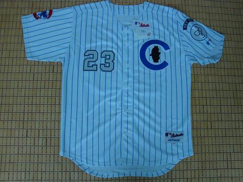 #23 Ryne Sandberg Chicago Cubs white mlb jersey