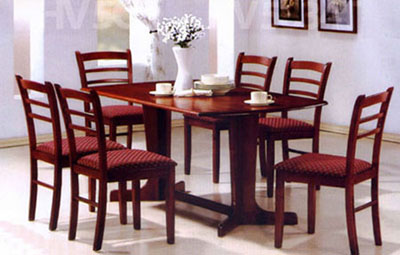 1+6 Contemporary Dining Set