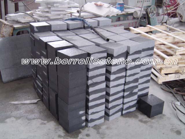 sell black paving stone, paving slabs / flags