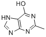 2-Methyl-7H-purin-6-ol