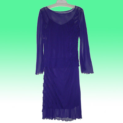 LADIES'100% SILK WOVEN DRESS