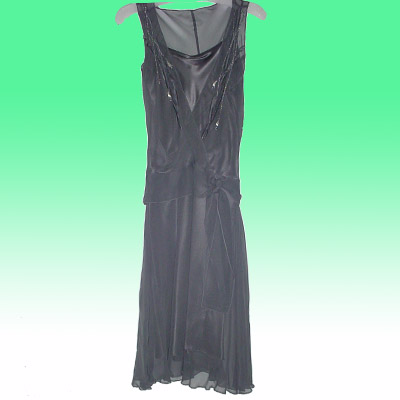 LADIES'100% SILK WOVEN DRESS