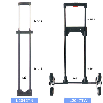 Luggage handle and accessory