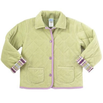 Girl's quilted jacket