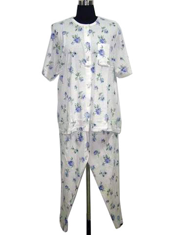 Ladies cotton pajama set